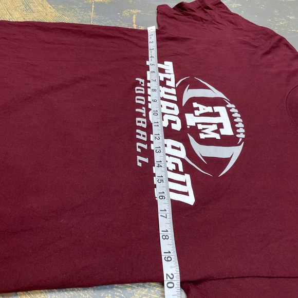 Champion Texas A&M Aggies Football Shirt Large University - Picture 5 of 7